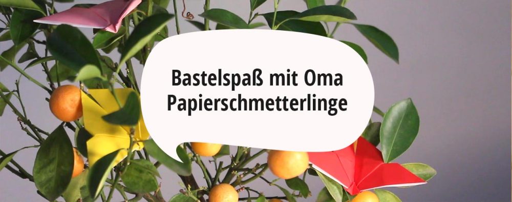 Bastelanleitung Origami Schmetterlinge Beste Omas